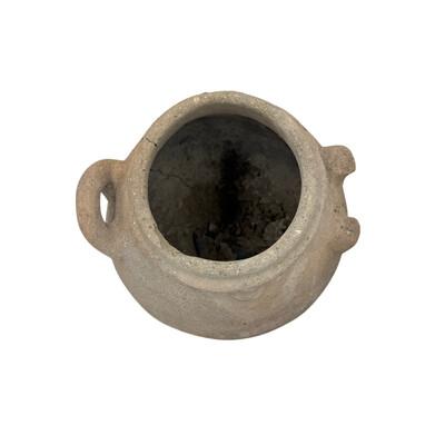 1950s Antique Moroccan Terracotta Vessel For Sale - Image 5 of 5