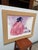 Design Plus Gallery presents an Original Artwork by R. C. Gorman. The painting is of a Native American woman seated on the...
