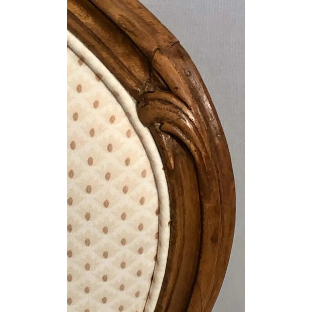 18th Century Beechwood Fauteuils or Armchairs With Provenance - a Pair For Sale - Image 9 of 13