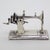 Vintage Italian Handmade Genuine Silver Sewing Machine Figurine Miniature, Made in Tuscany (Italy) For Sale - Image 4 of 9