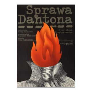 Unknown - The Danton Case - Vintage Offset Poster - 1970s For Sale