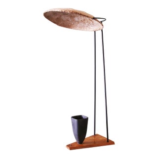 1950s Mitchell Bobrick for Controlight Rare Floor Lamp Mid Century Modern For Sale