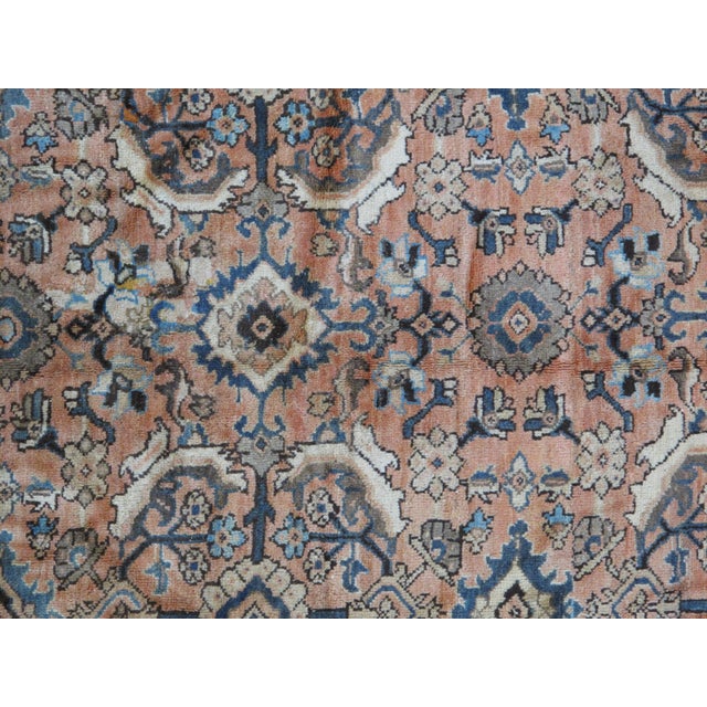 Persian 1950's Persian Mahal Rug For Sale - Image 3 of 6