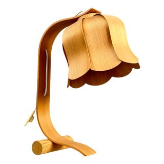 Vintage Flower Table Lamp from Aneta, 1960s For Sale