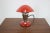 Bauhaus Small Red Bauhaus Table Lamp, Czechoslovakia, 1930s For Sale - Image 3 of 13