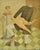 Alberto Gallerati, Nude Submission, 1970s, Oil Painting on Plywood For Sale - Image 4 of 4