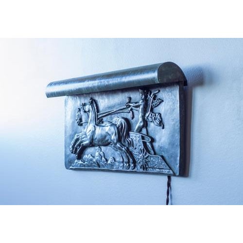 Swedish Grace Wall Sculpture with Apollo For Sale - Image 4 of 13