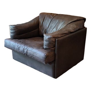 Club Chair in Leather by Niels Eilersen, 1960s For Sale