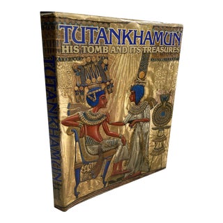 Tutankhamun: His Tomb and Its Treasures Hardcover Book For Sale
