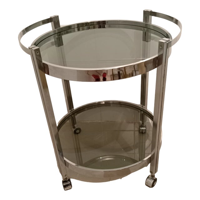 Vintage Bar Cart, 1980s For Sale