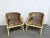 Cream French Style Swan Carved Cream & Gilt Bergeres- a Pair For Sale - Image 8 of 8