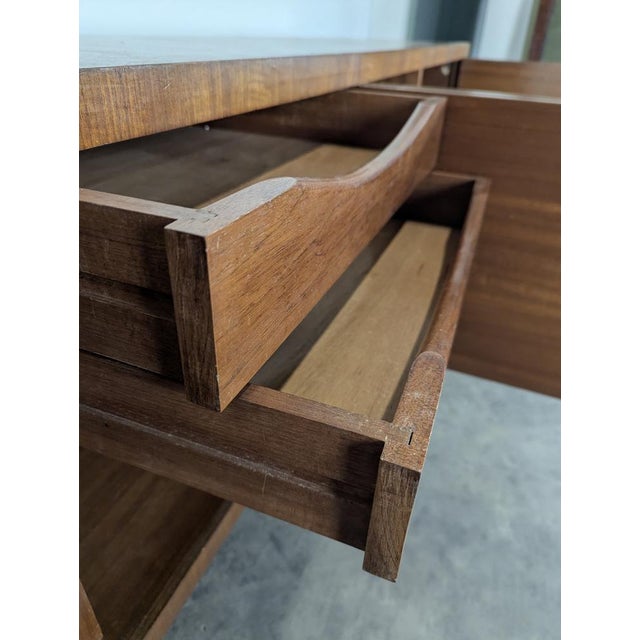 Large Modernist Teak Sideboard For Sale - Image 6 of 12