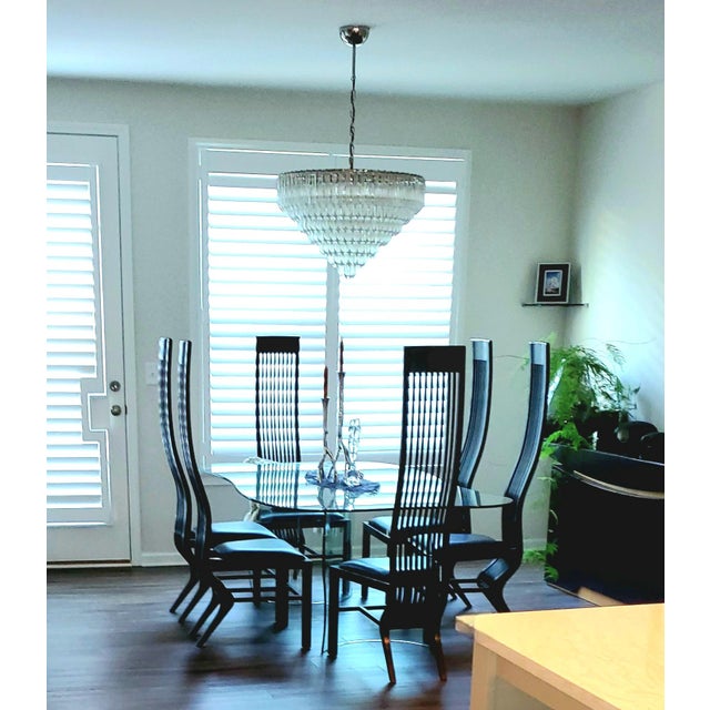 Arata Isozaki "Monroe" Dining Chairs, Circa 1983- Set of 6 For Sale - Image 9 of 9