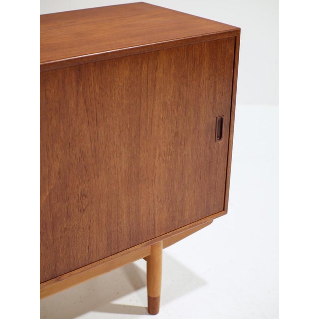 Wood Model 160 Sideboard in Teak by Børge Mogensen for Søborg Møbelfabrik, 1950s For Sale - Image 7 of 16