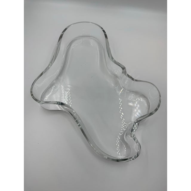 An authentic signed and dated Savoy vase designed by Alvar Aalto for Iittala, Finland, circa 1986. This is the desirable...