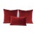 Schumacher Gainsborough Velvet in Burgundy Pillow Cover For Sale In Portland, OR - Image 6 of 7