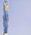Gino Guida, Iris, 1980s, Oil Painting on Canvas For Sale - Image 3 of 4