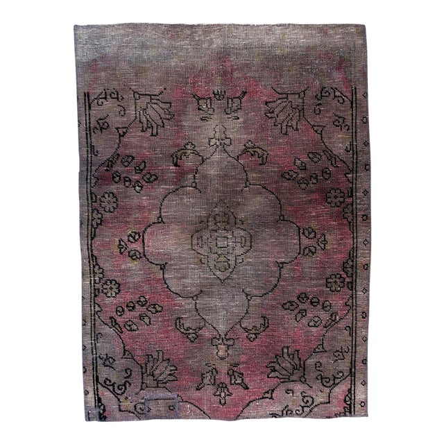 1940s, Vintage Turkish Anatolian Fragment Rug 2'11" X 4' For Sale