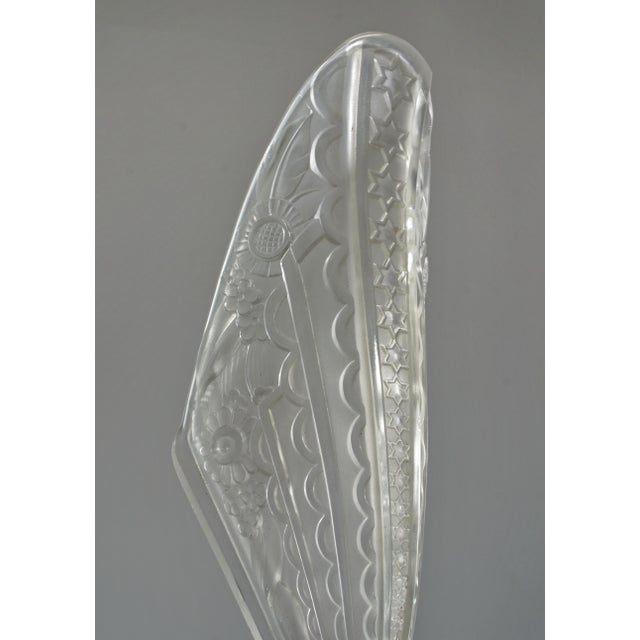 A Pair of French Art Deco Wall Sconces by Les Etablissements Donna 1930 France - 2 Pairs Available For Sale - Image 6 of 10