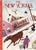 Original vintage New Yorker magazine cover dated January 14, 1939 featuring a Skiing theme. Based on an illustration by...