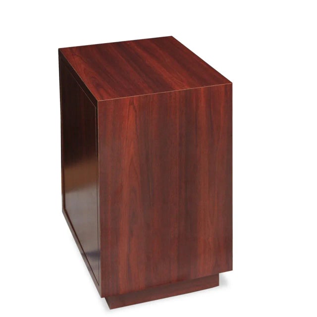 1980s Mid-Century Modern Walnut Printer Cabinet For Sale - Image 4 of 4