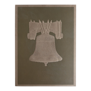 Early 20th Century Embossed Liberty Bell Beckett Paper Company Advertising