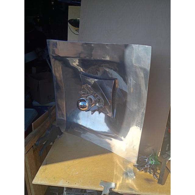 2020s Custom Made Wall /Ceiling Light Space Age Geometric For Sale - Image 5 of 8