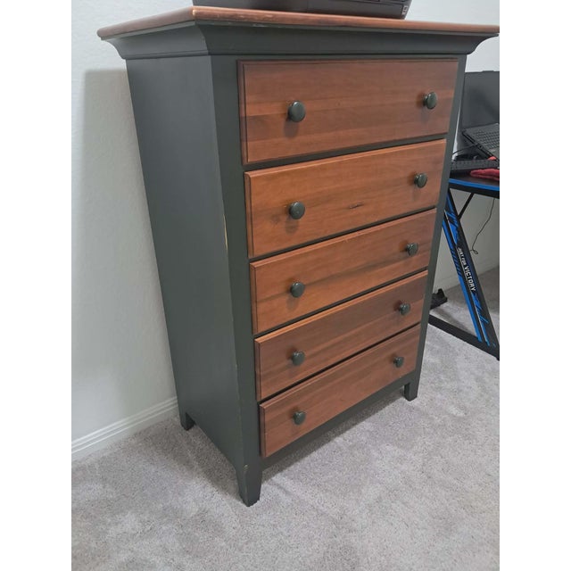 Upgrade your bedroom with this beautiful, high-quality dresser from Riverside Furniture Corp. ​This is not "flat-pack"...