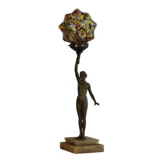 Frankart Style Sculptural Table Lamp For Sale