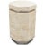 Ron Seff Ron Seff Octagonal Formed Tessellated Marble Pedestals - A Pair For Sale - Image 4 of 7