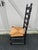 Antique English High Ladder Back Rush Seat Side Chair For Sale - Image 15 of 18
