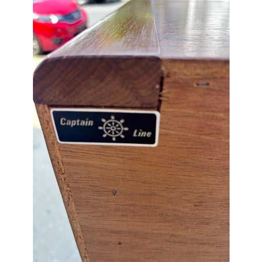 Late 20th Century D-Scan Teak Gentleman's Cabinet/ Dresser For Sale - Image 10 of 11