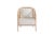 Not Yet Made - Made To Order Shoreline Pebble Sand Accent Chair For Sale - Image 5 of 8
