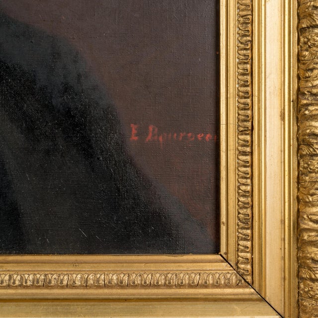 19th Century French Portraits - a Pair For Sale - Image 4 of 7