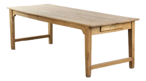 Antique Pinewood Farmhouse Dining Table
