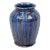 Vintage Blue Drip Vase For Sale