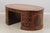 Traditional Maitland Smith Leather Top Oval Partners Desk For Sale - Image 3 of 18