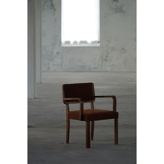 Mid-Century Modern Armchairs in the style of Alvar Aalto, Finland, 1950s, Set of 2 For Sale - Image 11 of 15