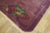 Mauve 1920s Purple Aquatic Foliage Antique Chinese Art Deco Carpet 4' 10'' X 8' 6'' Wool Knotted Rug For Sale - Image 8 of 9