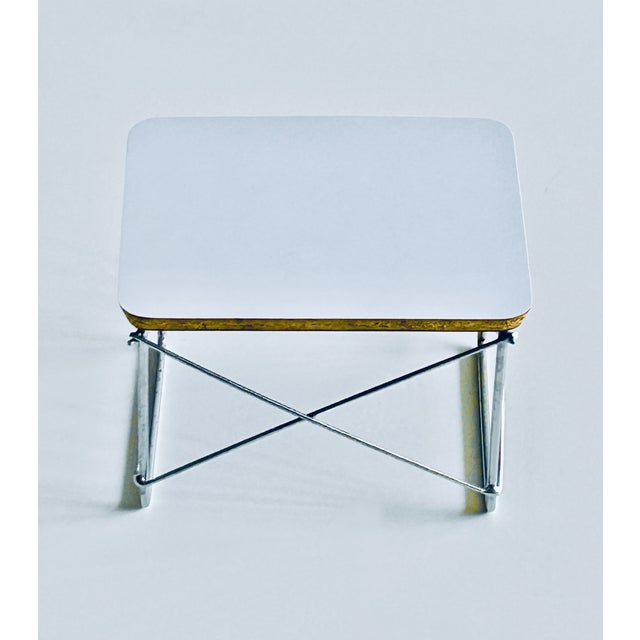 Authentic Vintage Herman Miller Promotional Miniatures - Set of 2 - MCM Models - Eames LTR Table and Noguchi Coffee Table For Sale - Image 11 of 18