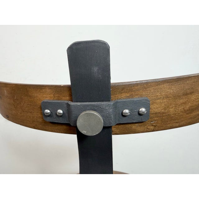 Industrial Factory Swivel Chair, 1950s For Sale - Image 14 of 18