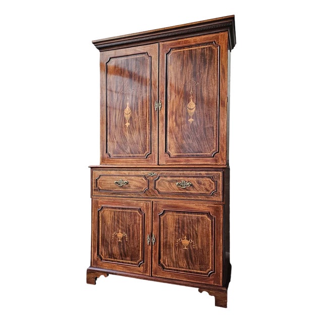 20th Century Bookcase in Mahogany For Sale