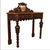 Antique Carved Oak Hall Table Skipworth Family Painted Royal Coat of Arms 1860 For Sale - Image 9 of 18