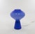 Large Hand-Blown Blue Fungo Table Lamp by Massimo Vignelli for Venini, 1950s For Sale - Image 7 of 7
