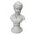 Mid-Century French Bisque Bust of a Young Child For Sale