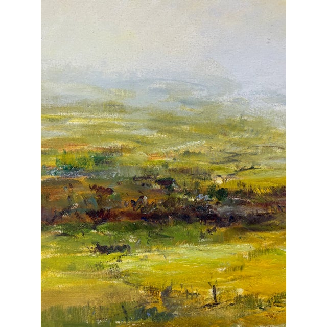 2020s Contemporary Impressionistic Landscape Original Oil Painting For Sale - Image 5 of 12