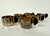1950s Bauhaus Silver-Plated Mocha Cups with Bakelite Handles, 1930s, Set of 6 For Sale - Image 5 of 13