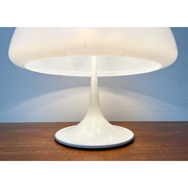 Guzzini Mid-Century Modern Italian Space Age Table Lamp by Luigi Massoni for Guzzini, 1960s For Sale - Image 4 of 18