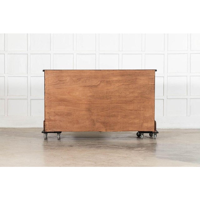 19th Century English Pine Ebonised Dresser Base, 1890s For Sale - Image 15 of 16