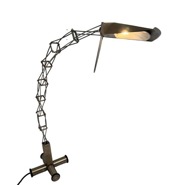 Intriguing design by Soviet born Yaacov Kaufman combining functionality and looks in a fully adjustable desk lamp. The...